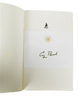 George H.W. Bush Signed "All The Best" Hard Bound Book 